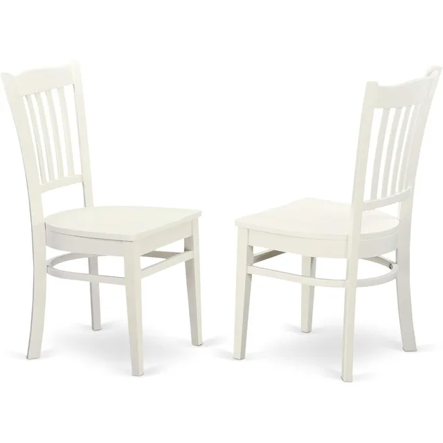 5-Piece White Dropleaf Dining Set 6