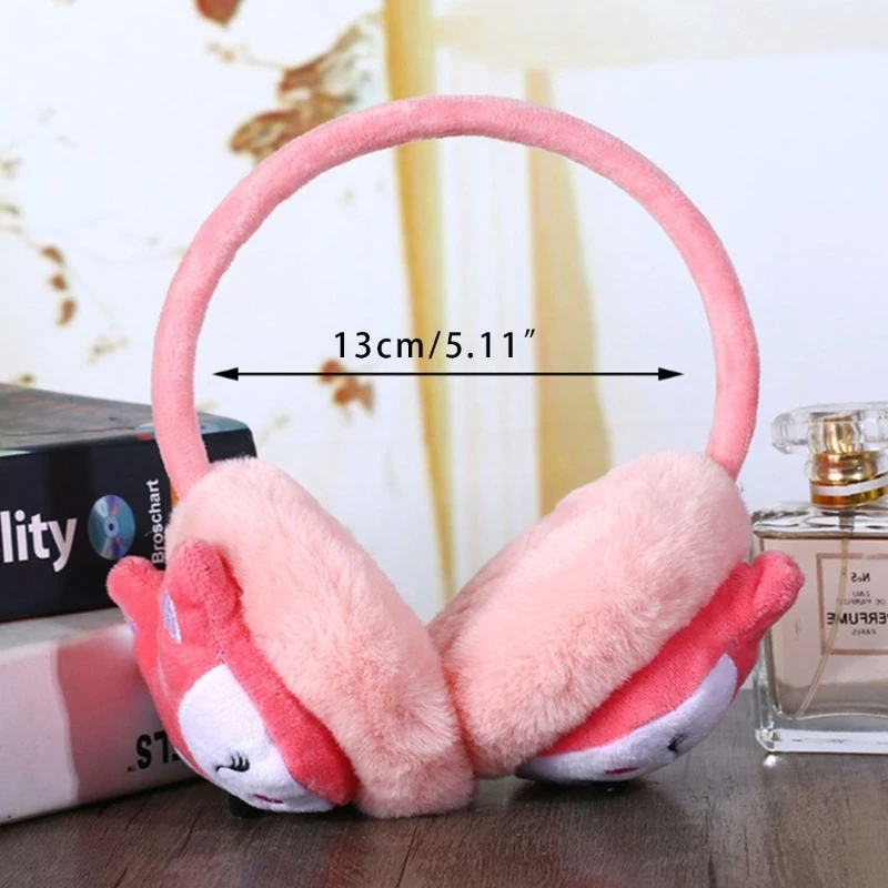 새로운 스타일 폭스 귀마개 귀 따뜻하게 어린이 Earcaps 양털 겨울 따뜻한 귀마개 소녀 귀마개