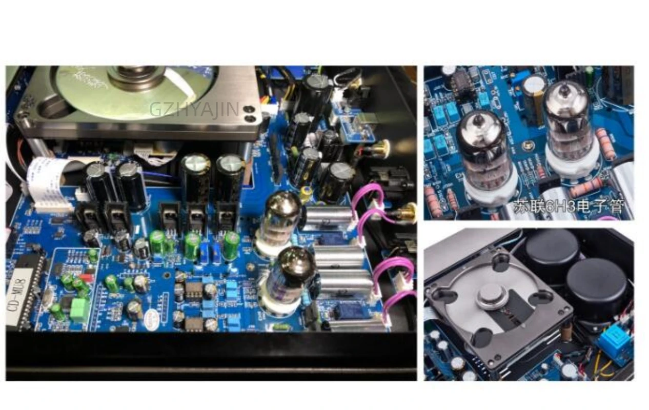 최신 Musicnote CD-MU8 MKII 발열 CD 기계 상단 푸시 커버 담즙 균형 출력 플레이어 USB 또는 블루투스 입력