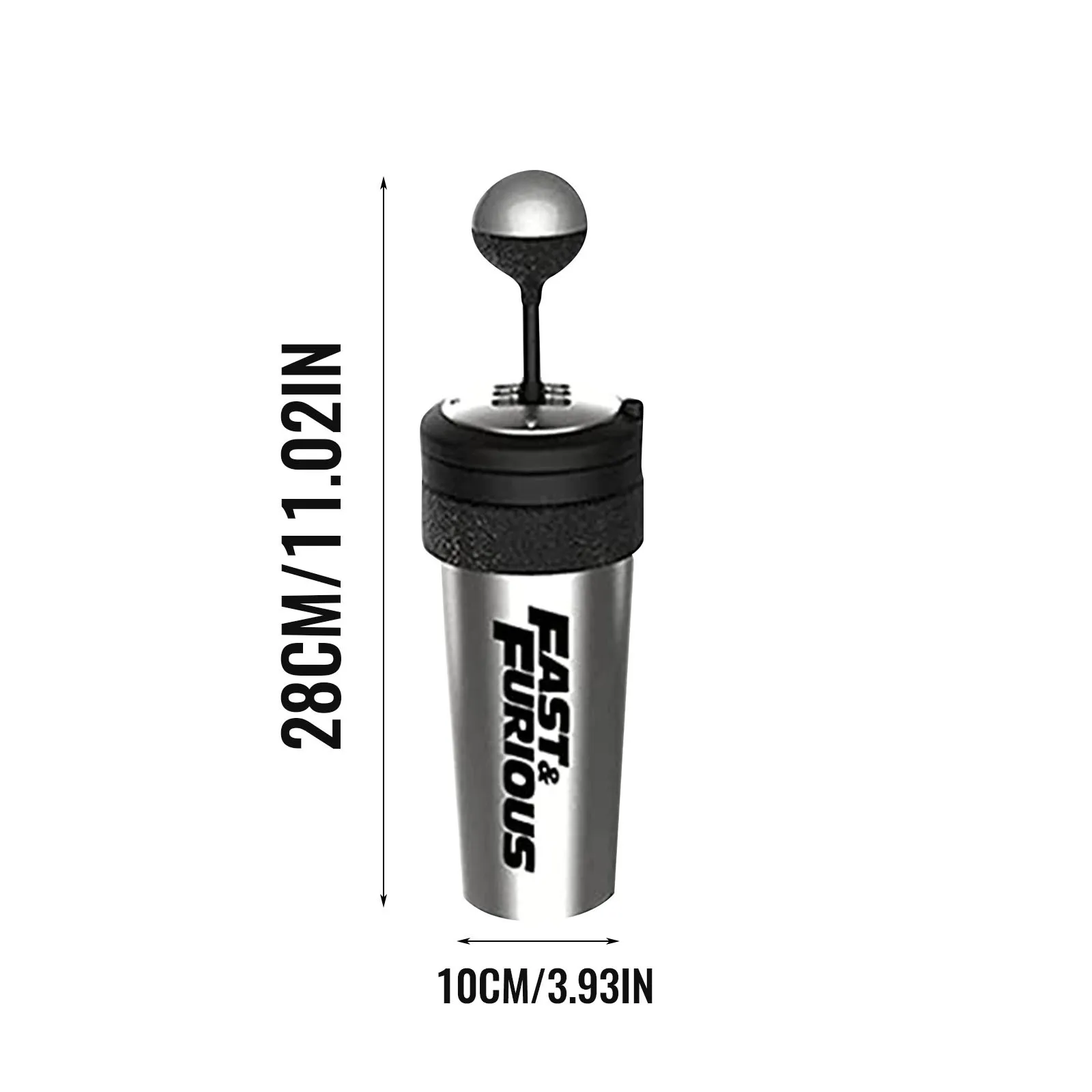650ml Fast And Furious 9 Movie Water Cup With Straw And Lid Rocker Shift Style Water Cup Bottle With Lid sports water bottle
