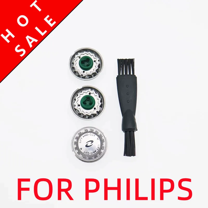 3 x Shaver Head/Blades/Cutters for Philips Norelco HQ7380 HQ7360 HQ7390 HQ7110 HQ7120 HQ7140 PT710 PT715 PT725 PT720 HQ600 Razor hq8505 15v 5 4w eu wall plug ac power adapter charger for philips electric shaver pt710 pt715 pt725 pt720 pt728 s560 s9711