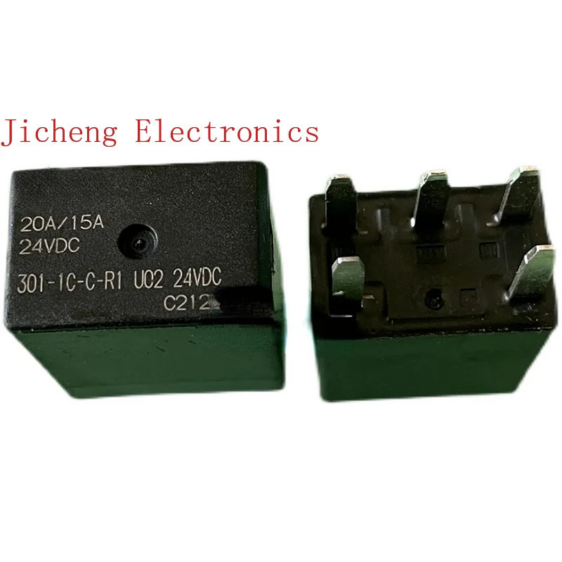 

301-1C-C-R1U02 24VDC 20a/15a Five-pin Switching Automobile Relay