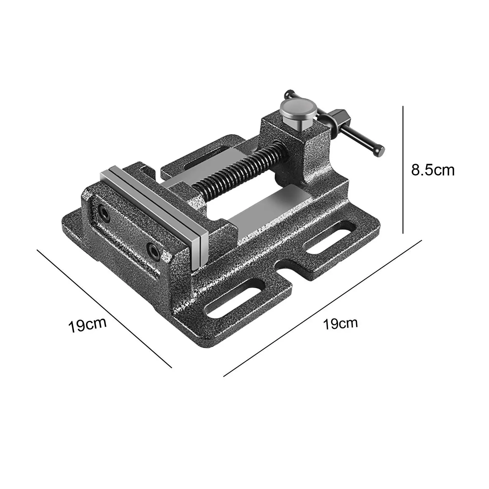 Heavy Duty Drill Press Vise, Robust Clamping Tool for Metalworking Projects 6