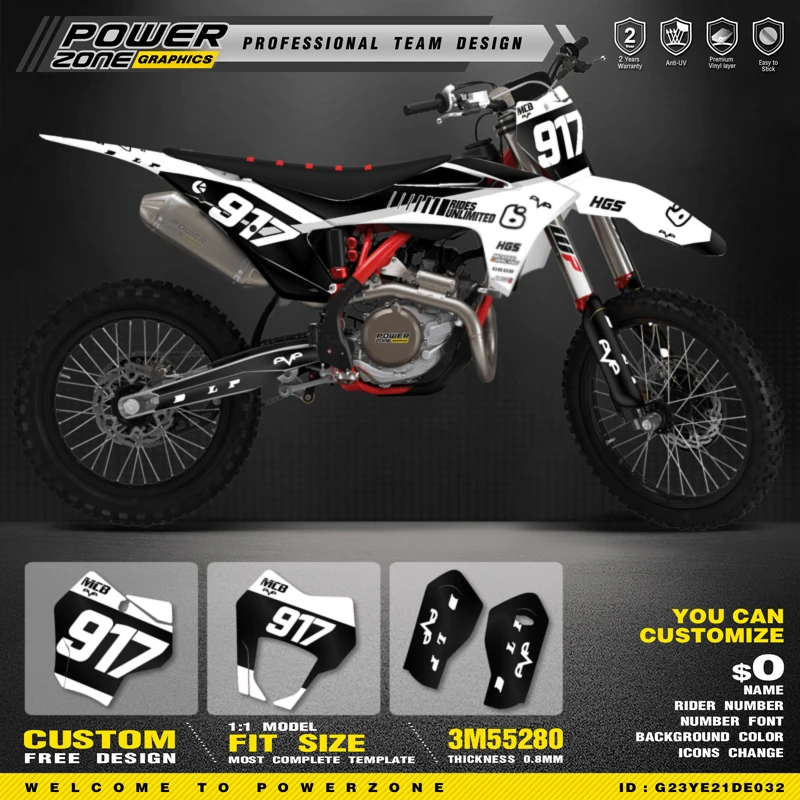 PowerZone Ŀ  ׷  Į, 3M ƼĿ ŰƮ, GASGAS 2021 2022 2023 EC MC 30
