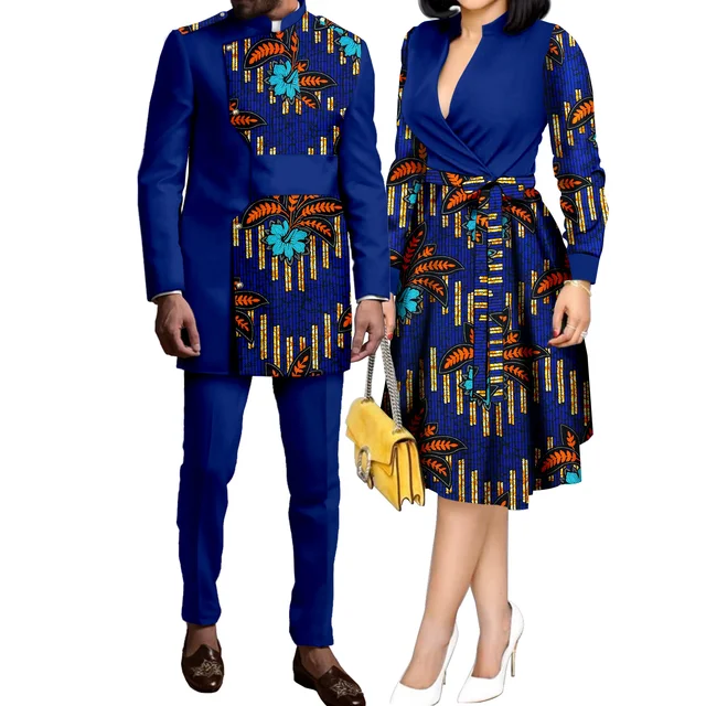 Ebuka Ankara Matching Couple Outfit