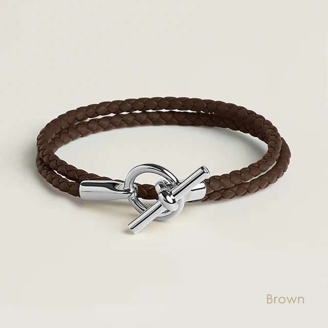 MOONLIGHT classique en cuir double couche Bracelets pour femme haute qualité Bracelet mode Couple bijoux cadeaux 11 couleurs en gros