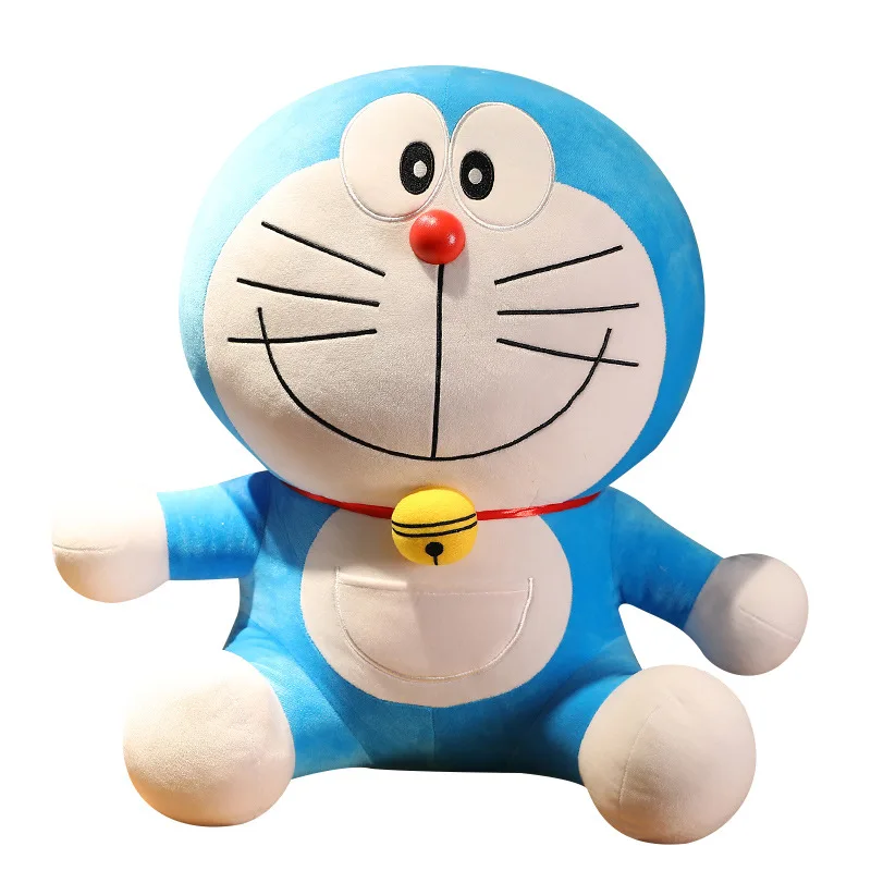 23/48cm Hot Anime Stand Doraemon peluche simpatici gatti bambola morbidi  animali di peluche cuscino giocattolo per bambini regali Doraemon figura -  AliExpress