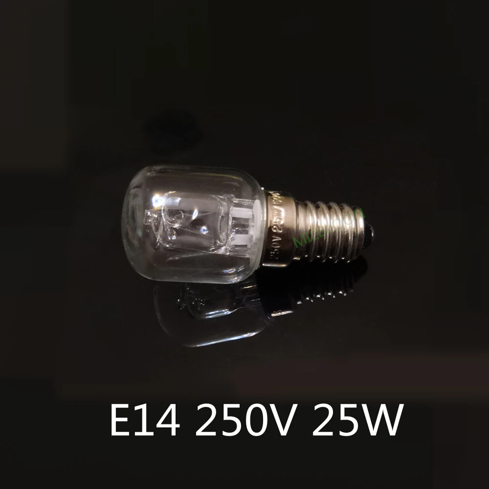 oven lamp E14 250V 25W 220V E14 oven bulb Can withstand temperature 500 degrees bulb e14