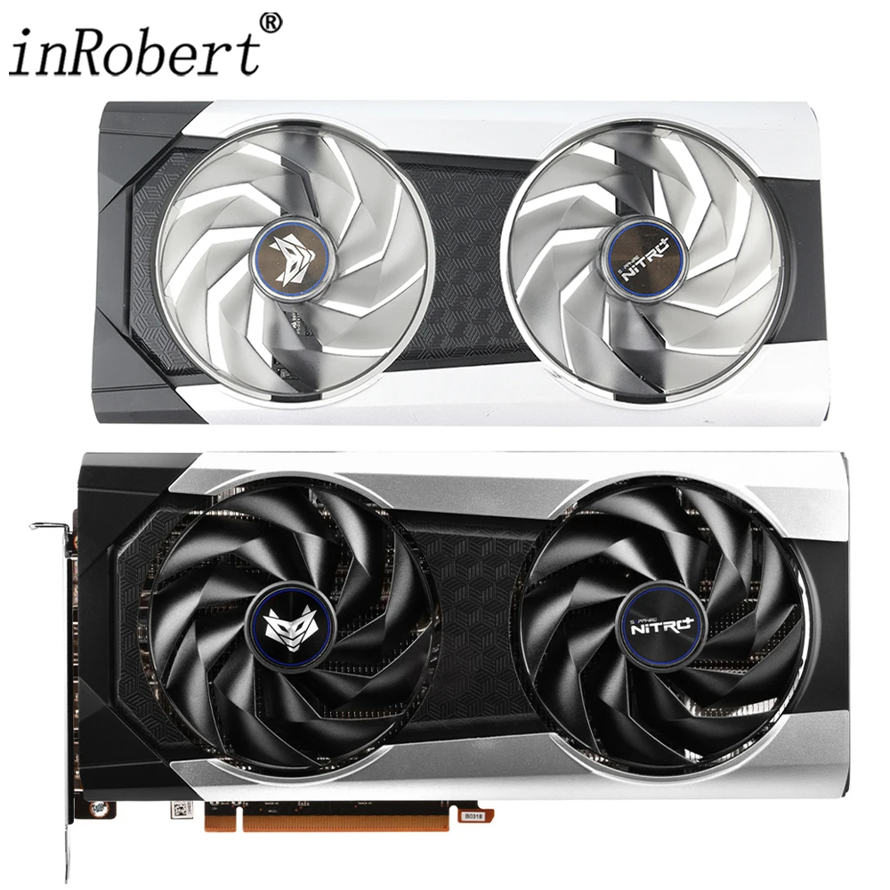 Ventola Per Scheda Video 95Mm Muslimyrx6650Xt Per Ventola Di Ricambio Per Scheda Grafica Sapphire Pulse Amd Radeon Rx 6650 Xt Con Rgb