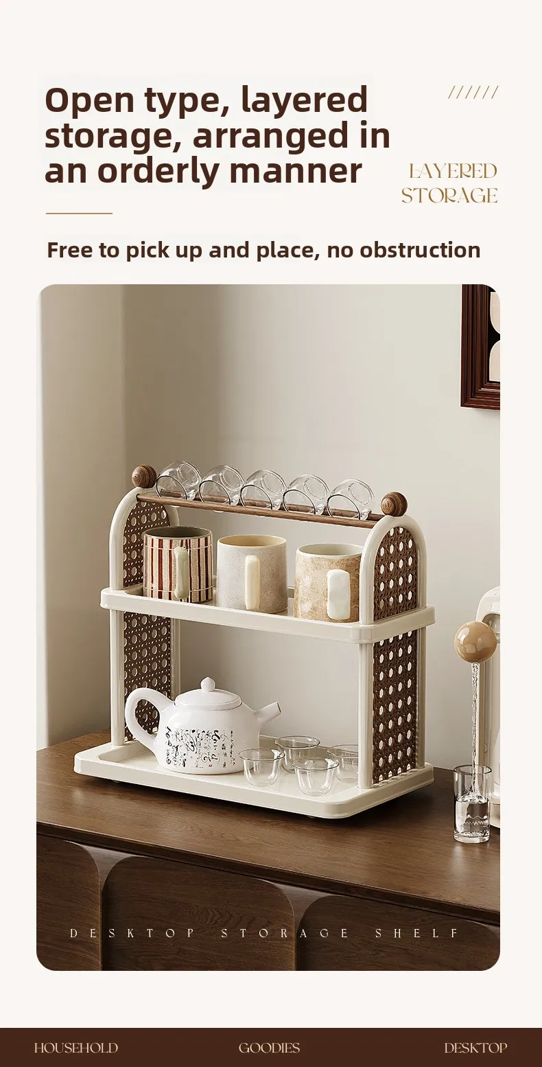 Description Picture 4 of itemMulti-Purpose Cup Holder Organizer - Drying Rack for Coffee Mugs, Tea Cups & Kitchen Glassware with Space-Saving Design