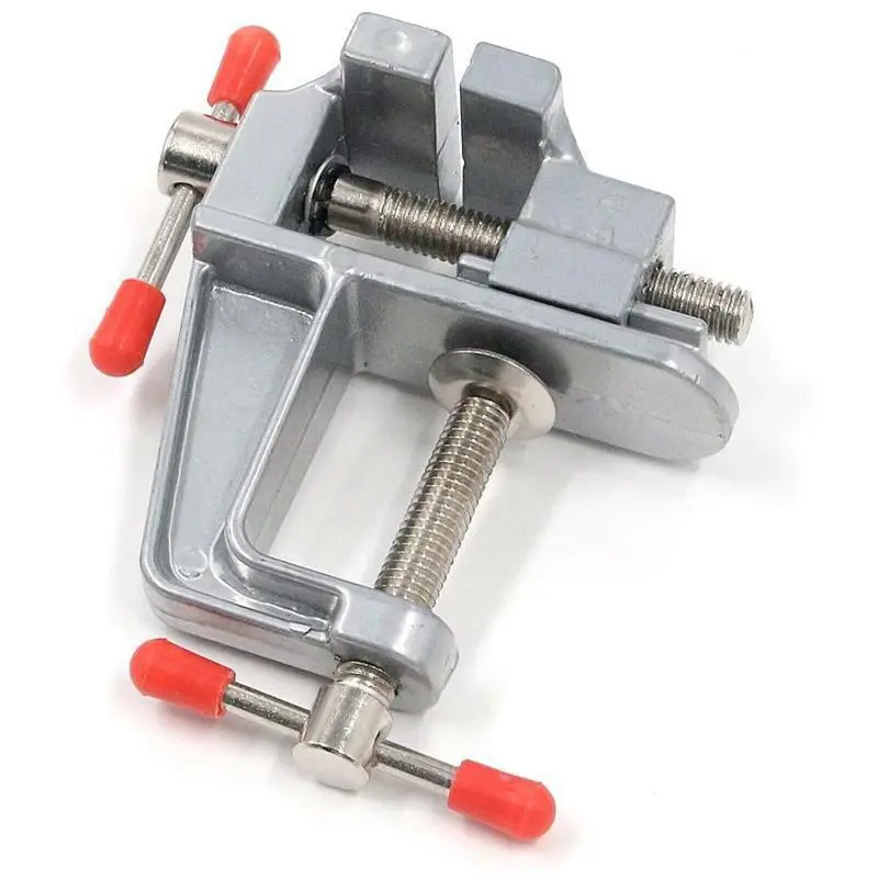 360 ° Rotary Mini Bench Vise Clamp Table Swivel Lock Clamp DIY Repair Tool image 2