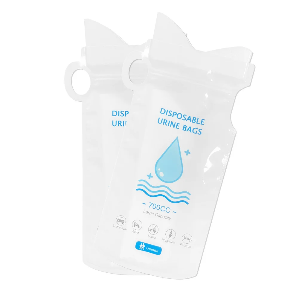 

1PC/Pack 700ml Emergency portable vomit bags mobile toilets Disposable handy unisex outdoors Mini WC car Leak-proof Urine bags