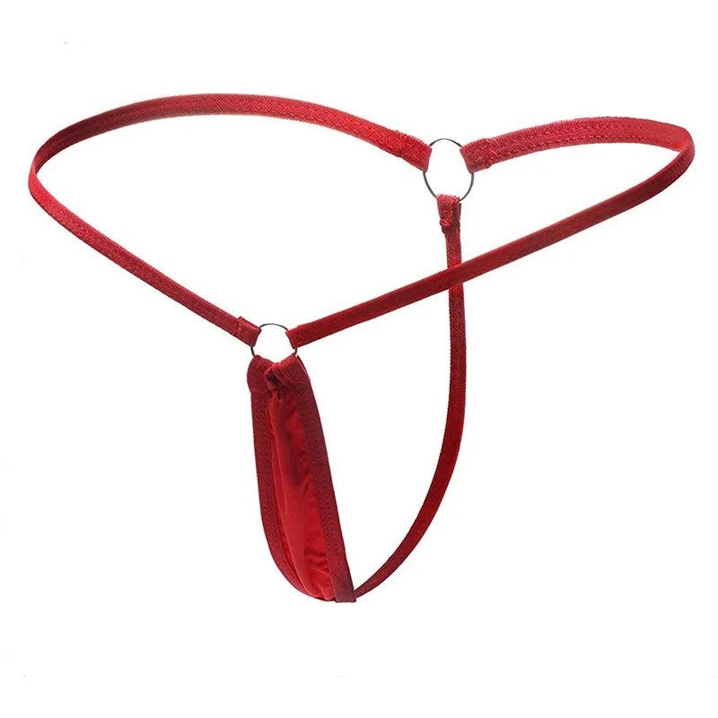 Sexy Women’S Mini Thin Strap Panties Ladies Underwear Temptation Metal G-String T Back Thongs Tangas Underpants Lingerie Bikini