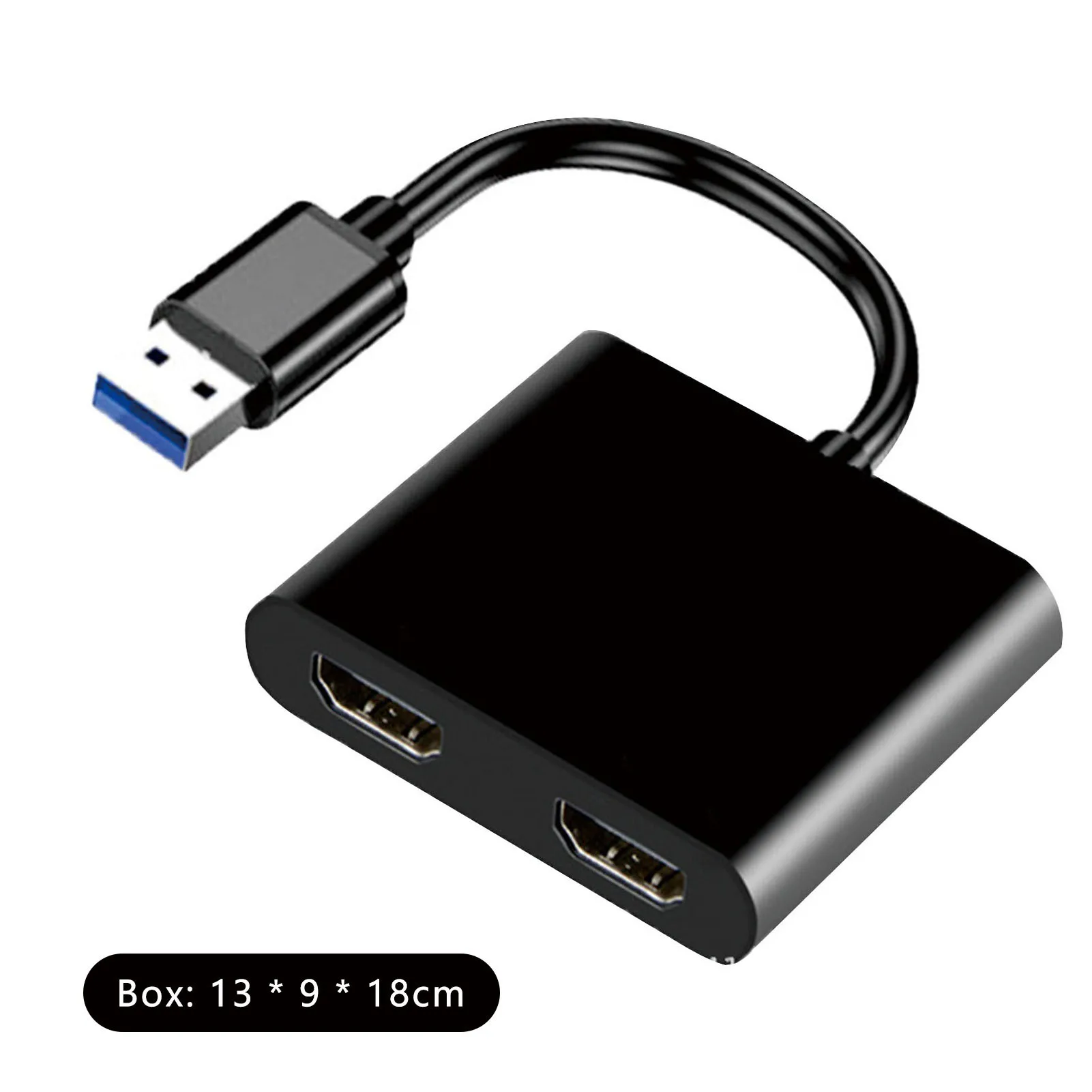 

Совместимый с двумя HDMI-адаптерами USB 3,0 легко использовать широкую совместимость для большинства операционных систем
