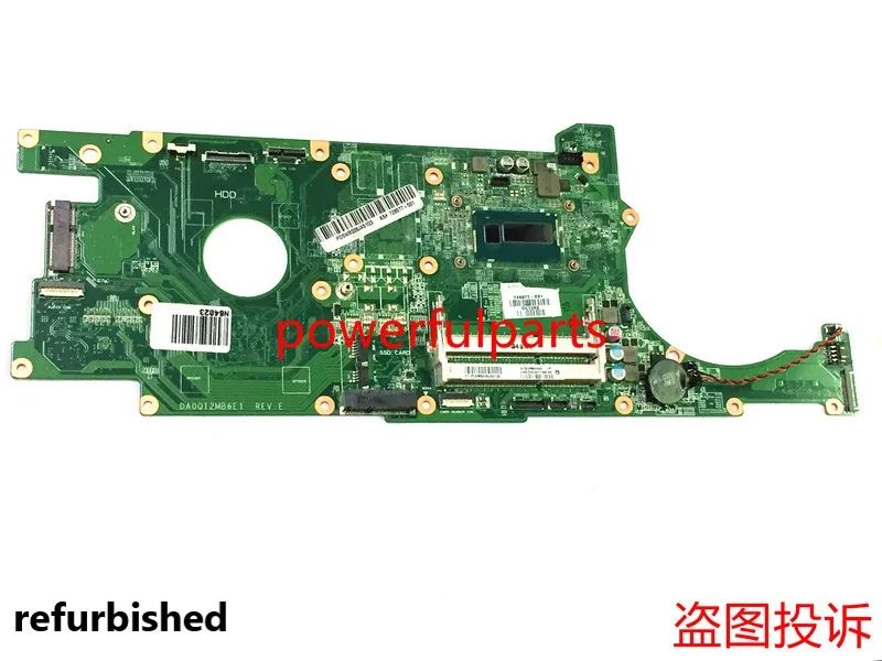 for hp for envy rove 20-k motherboard 728077-501 DA0QI2MB6E1 i3-4010 mainboard refurbished working well