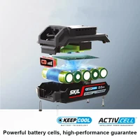 Batterie d'outil électrique originale 20V 2.0/4.0/5.0Ah pour SKIL 2907 3010 3020 3210 3420 3520 3620 3810 5413 5418 PR0601B MF1E3620AA 4