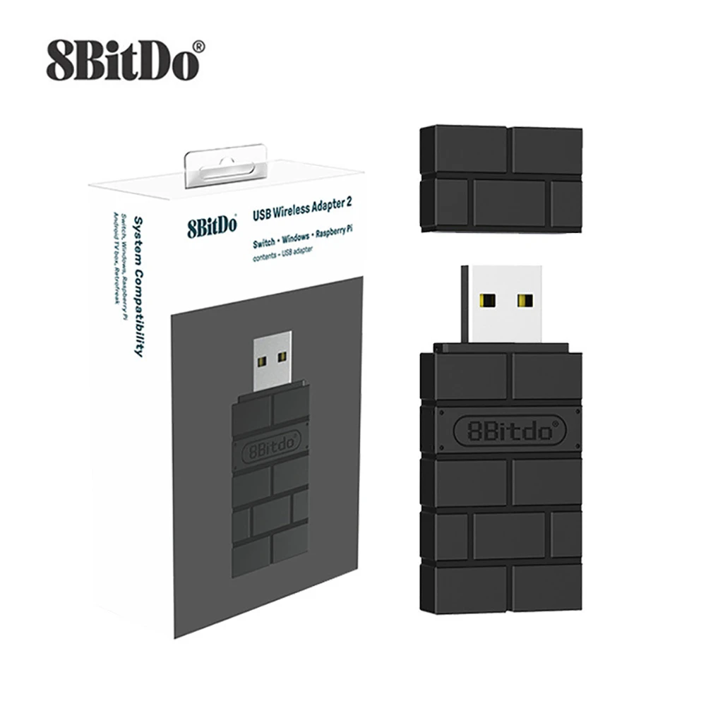 8bitdo Usb Wireless Receiver Bluetooth Adapter For Ps5 Ps4 Xbox Series X S 8bitdo Bluetooth Controllers For Ns Switch Windows Accessories Aliexpress