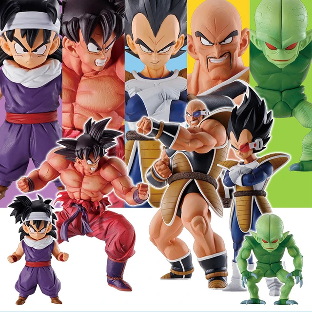 Anime dragon ball ex figura filho gohan vegeta piccolo kuririn