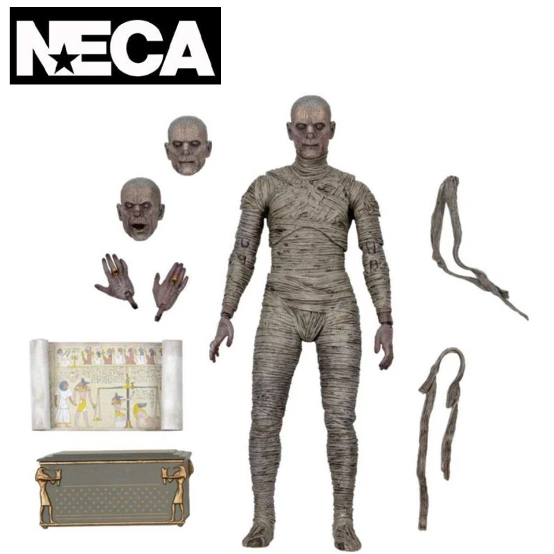 In Stock Neca Original Universal Monsters 7 Pollici Scala Ultimate Mummy Action Figures Collezione Di Regali Per Il Ragazzo