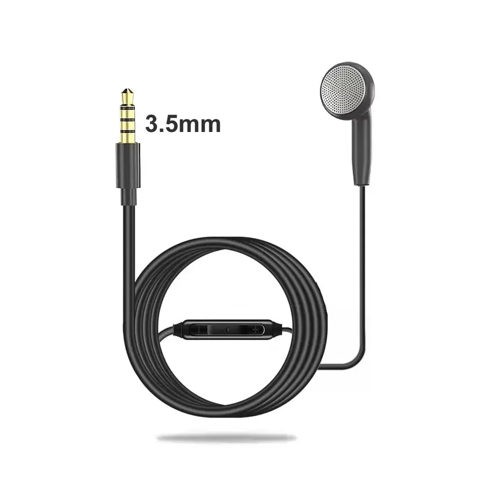 Universal USB-C Wired Earphone with Mic and 3.5mm Adapter