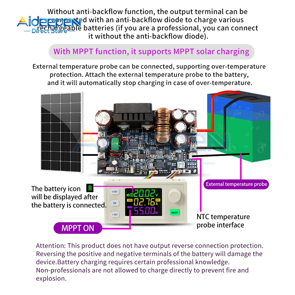 XY7025 DC Buck Converter CNC Step-down Adjustable Regulated