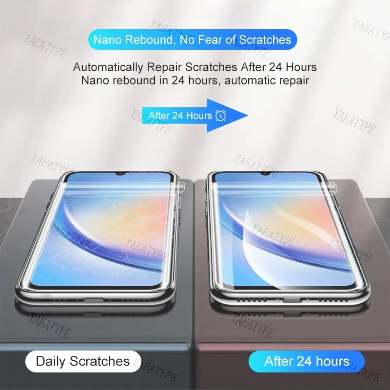 Ultimate 3-Pack Full Cover Hydrogel Screen Protector Films