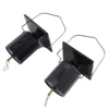 Solar Hanging Display Motor Rotating Small Motor Solar Energy Wind Spinner Motor Multi-Purposes Rotatable Hook 2Pcs 5