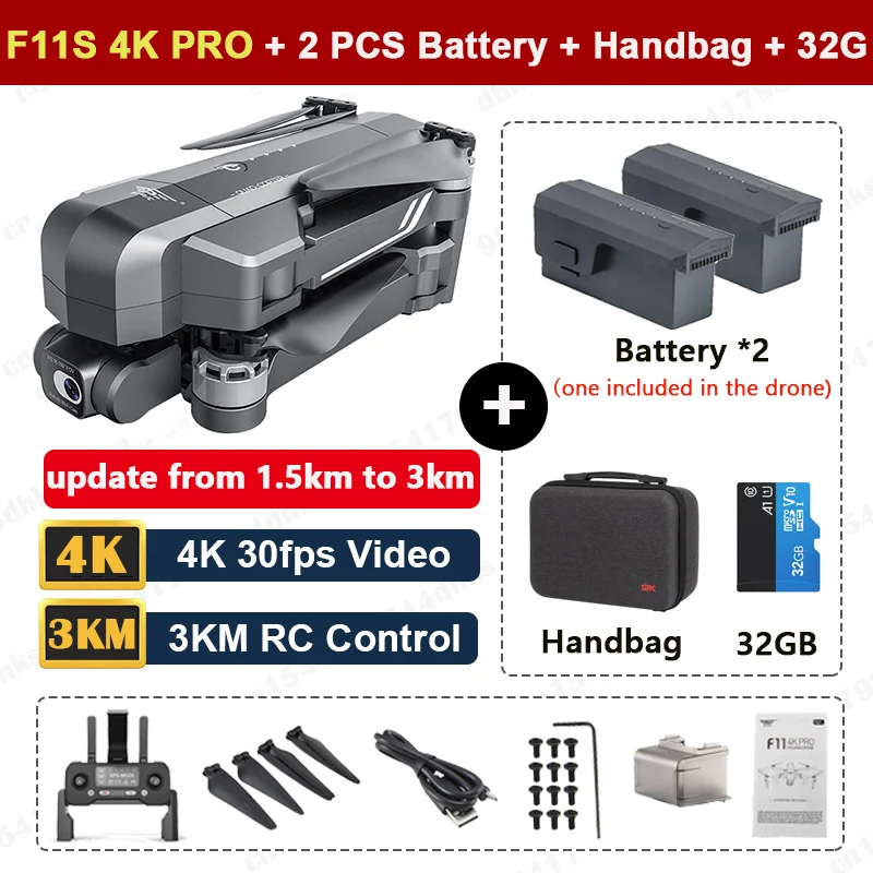 F11S 4K 2B Bag 32G