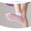 Women's non slip socks with grip, women's yoga non slip stockings suitable for pure ballet and dance exercises 4