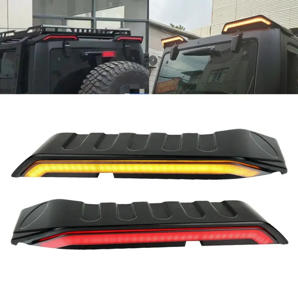 

Spoiler with LED light for Jeep Wrangler JL JK Tail spoiler with light