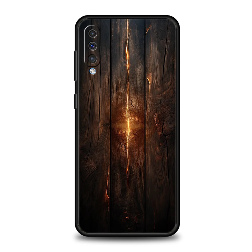 Vintage Forest Brown Wood Phone Case – Soft TPU Shell Bags