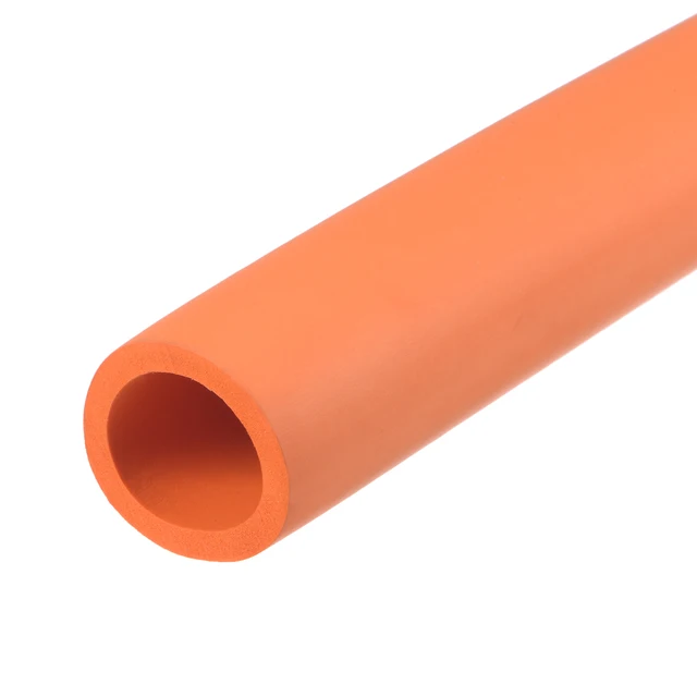 1Meter NBR Sponge Foam Rubber Tube Pipeline Holder Sponge Protective Sleeve Fitness Equipment Handle Bar Thermal Insulation Pipe