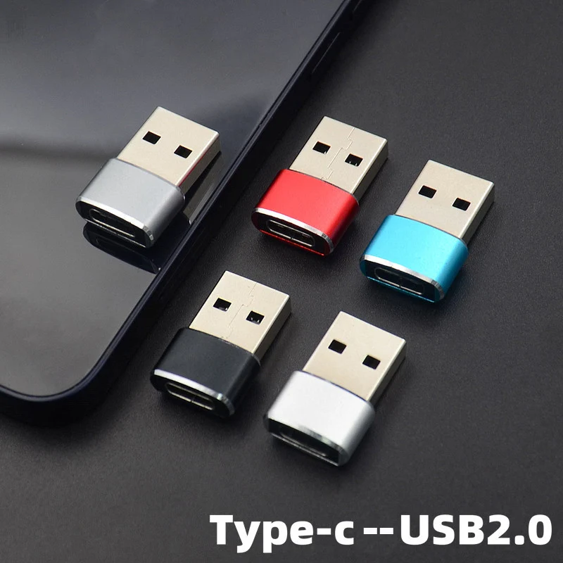 

OULLX USB OTG Male To Type C Female Adapter Converter Type-C Cable Adapter For Xiaomi Huawei Nexus Oneplus USB-C, Data Charger