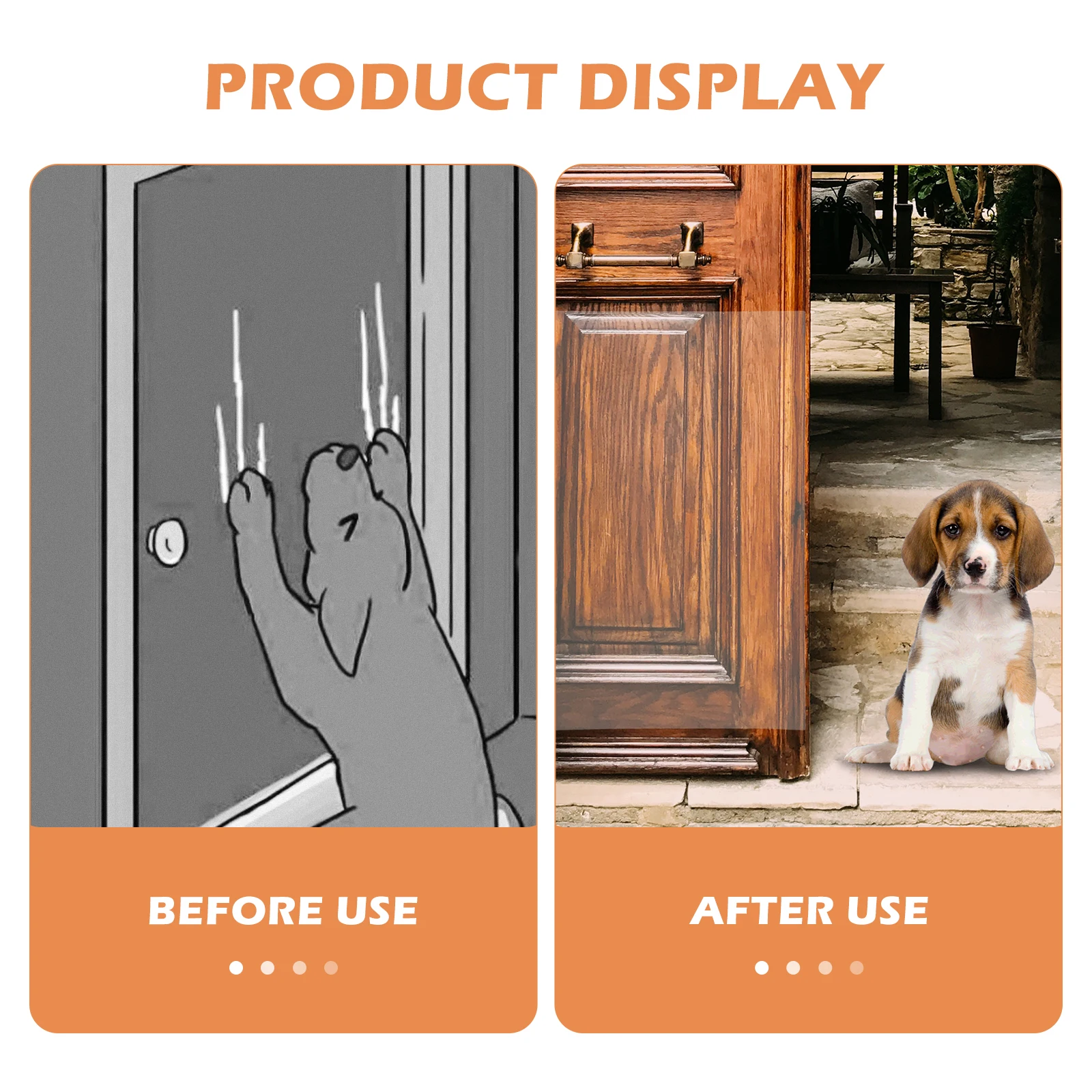 Dog Door Scratch Protector 1