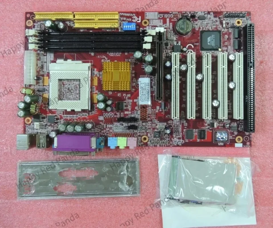 with-1-ISA-5PCI-slots-2-COM-2-IDE-socket-370-AGP-FreeShip-Industrial ...