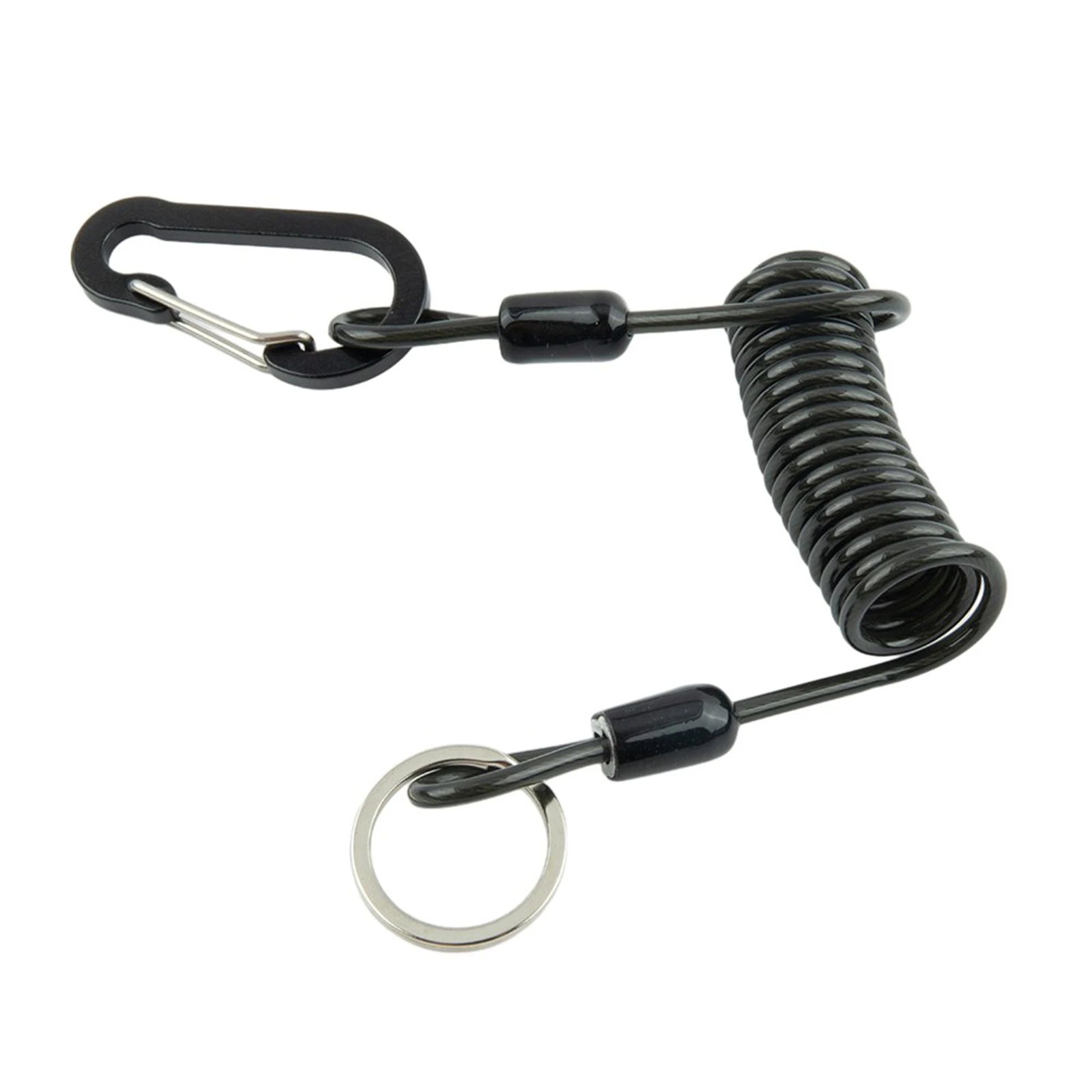 

Brand New Durable High Quality Practical Wire Spring Rope Missed Rope Accessories Anti-lost Equipment Fishing Tackle