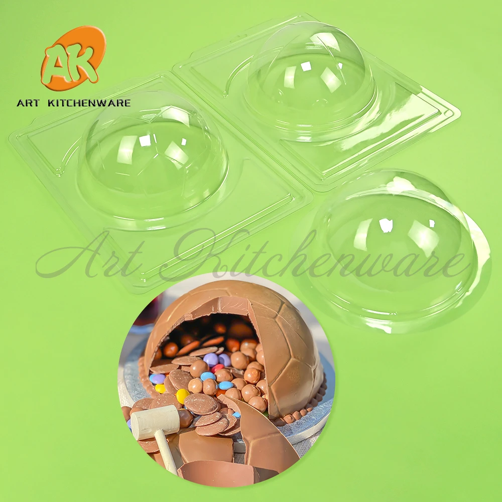 INF 2-delige siliconen hartvormige chocolade bakvorm - Perfect voor