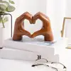 Mother's Day Heart-shaped Resin Statue Gift Light Decoration Room Luxury Desktop Home Living R4h3 6