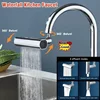 4 Mode Real Waterfall Kitchen Faucet Extension Adapter for Bathroom Basin Aucets Bubbler Nozzle Waterfall Sprayer Tap Fit Shower 2