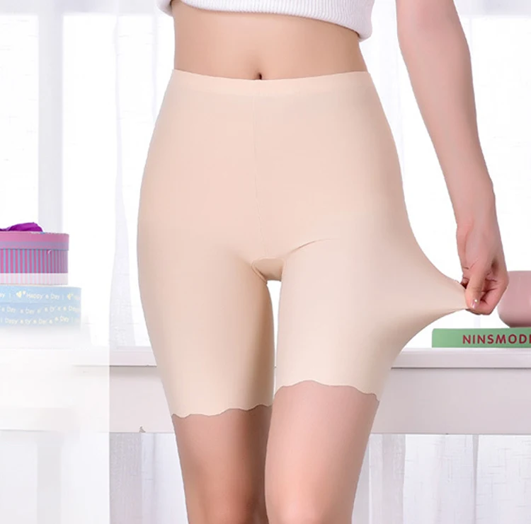 Seamless Safety Short Pants Summer Women Plus Size Boxers For Female Anti  Rub Safety Shorts Under Skirt Panties Underwear 3XL - AliExpress