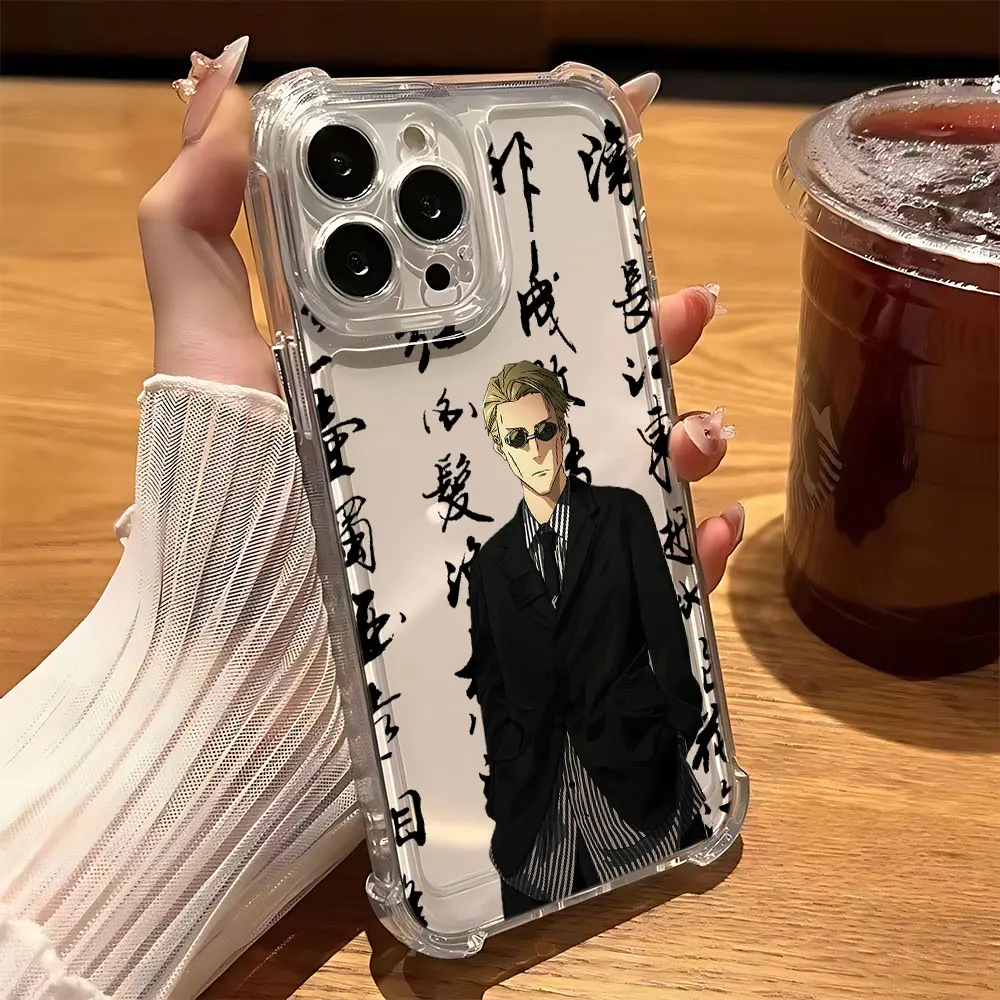 Sleek Black Gojo Fashion Jujutsu Kaisen Phone Case