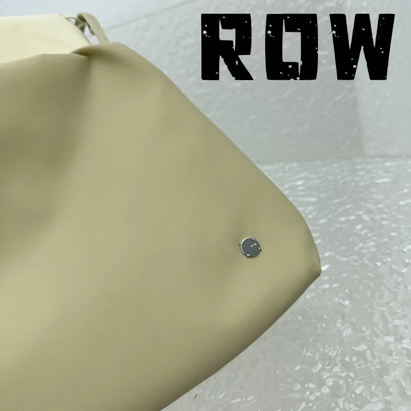 ROW2023 Women's Daily Travel Colored Nylon Fabric Fashion Design Women's One Shoulder Cloud Bag