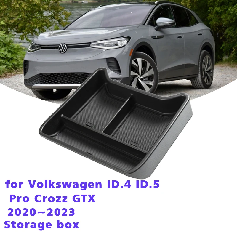 Storage Box for Volkswagen VW ID.4 ID.5 4 Pro Crozz GTX 2020 2021 2022  Debris Arrangement Center Armrest Storage Car Accessories - AliExpress