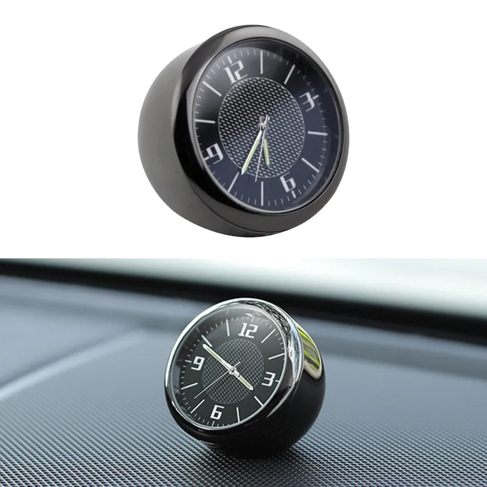 

Gauges Car Clock Accessories Parts Replacements Home Pointer Display Stick-On Zinc Alloy Air Vent Analog Watch