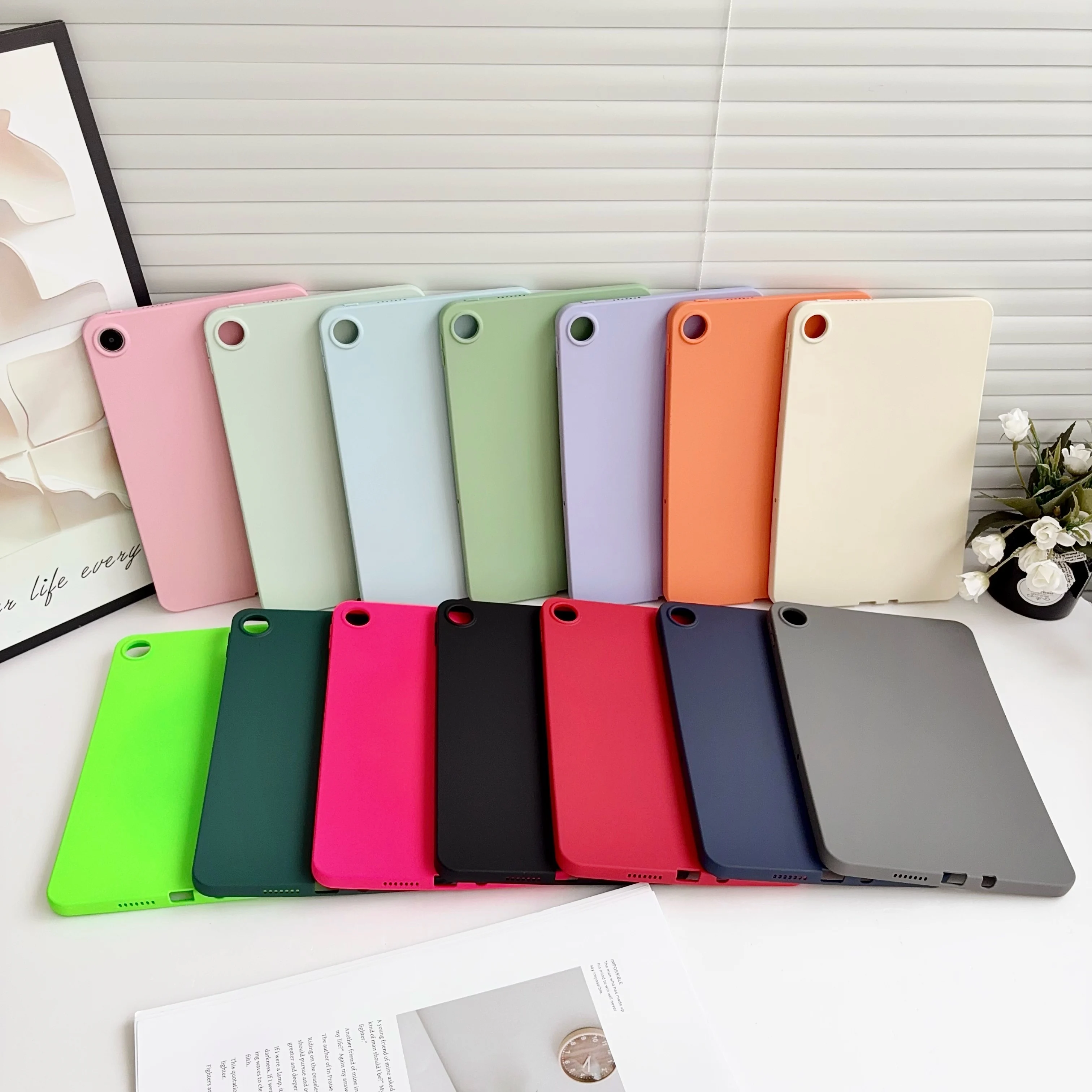Premium Silicone Tablet Case - Soft Protective Cover