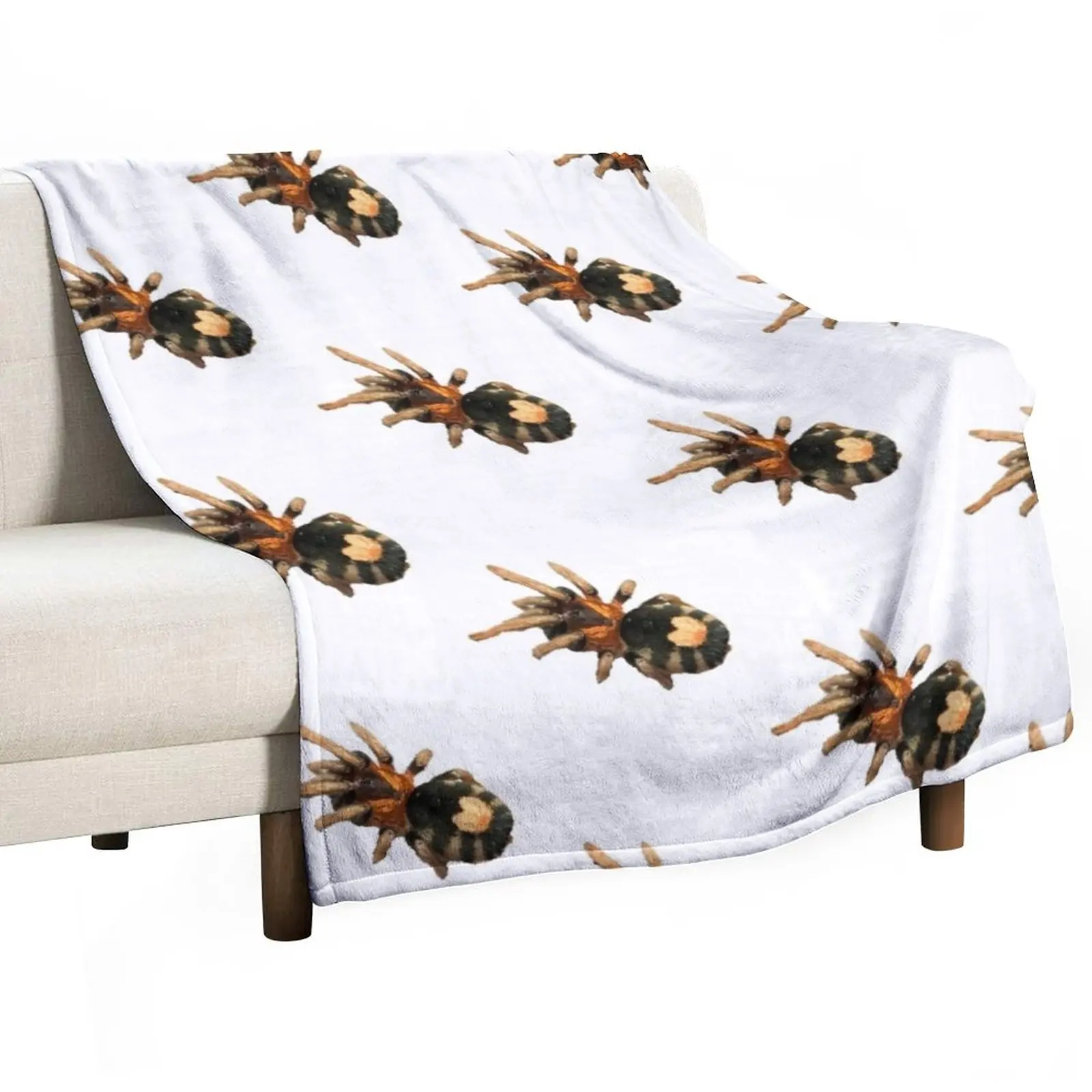 

New Cyriocosmus elegans Tarantula Throw Blanket Blankets Sofas Of Decoration fluffy blanket