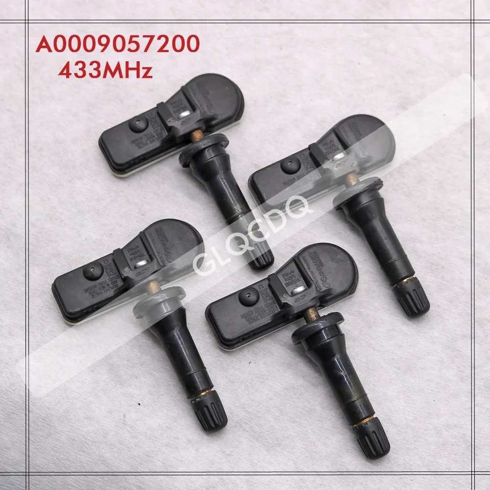 RDKS/TPMS – Reifendrucksensoren passend für: Mercedes Vito - Typ W447 - (Bauzeitraum von 07/2014 bis EOP*) - Metallventil Silber - OE-Nummer: A0009057200-1 Satz (4 Sensoren mit Ventil RDKS/TPMS – Reifendrucksensoren passend für: Mercedes Vito - Typ W447 - (Bauzeitraum von 07/2014 bis EOP*) - Metallventil Silber - OE-Nummer: A0009057200-1 Satz (4 Sensoren mit Ventil