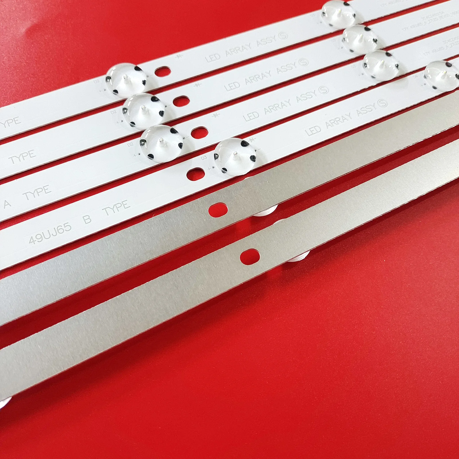 LED backlight strip for 49UJ65_A B_27LED 49UJ630 49LJ614V 49UJ634V 49UJ701V 49UJ670 49UJ651V 49UJ670 17Y 49LJ61 49LH61 led light led light bar