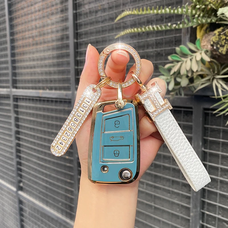 Cover Chiave/telecomando per Volkswagen Polo Golf Skoda Superb A7 - S06f9f20a971448cf85ad5a035133857cF