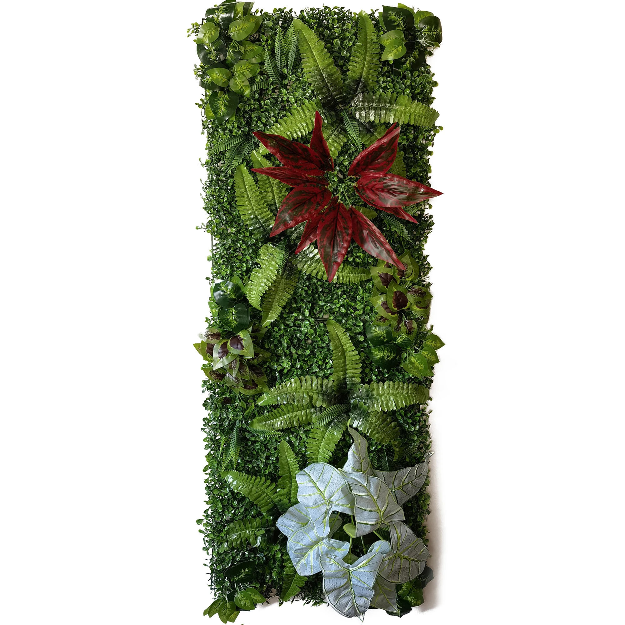 40CM*120CM Artificial Plant Fake Grass Lawn Panel Decoration Wedding Background Fake Plant Subtropical Plant Garden Decoration